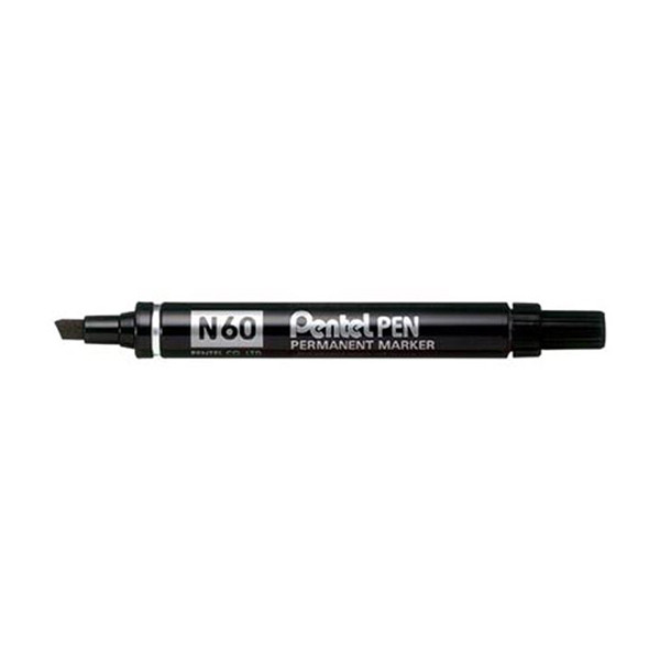 Pentel N60 permanent marker zwart Pentel 123inkt.be