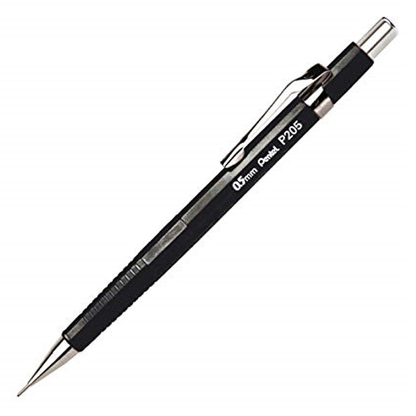 Pentel P205 vulpotlood 0,5 mm (zwart) 210017 - 1