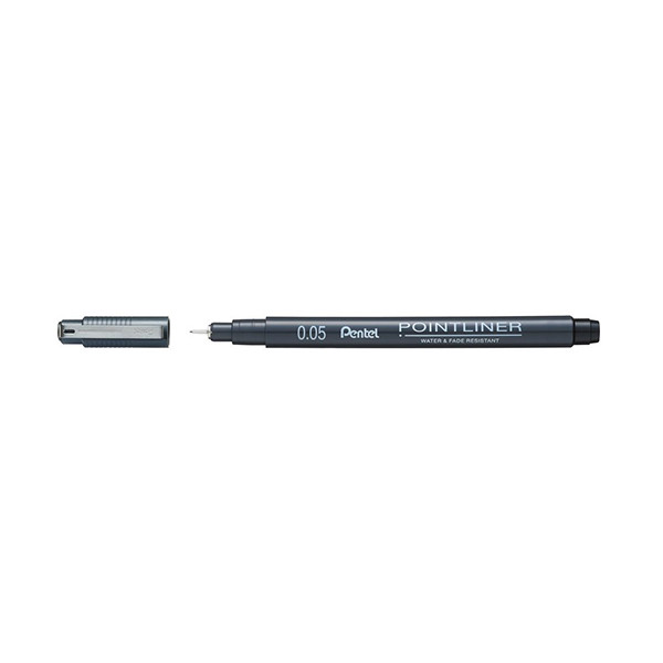 Pentel Pointliner S20P fineliner zwart (0,05 mm) 018114 210298 - 1