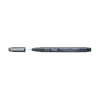 Pentel Pointliner S20P fineliner zwart (0,5 mm) 018142 210304