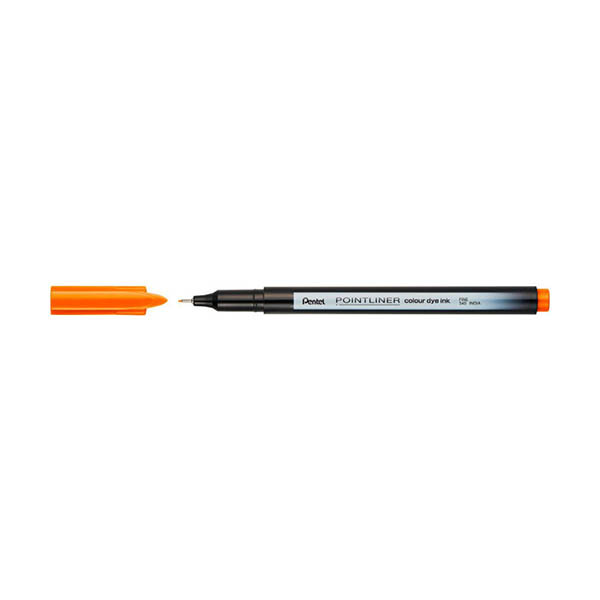 Pentel Pointliner S40 fineliner oranje (0,4 mm) 494628 - 1