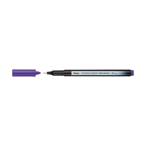 Pentel Pointliner S40 fineliner paars (0,4 mm) 494631 - 1