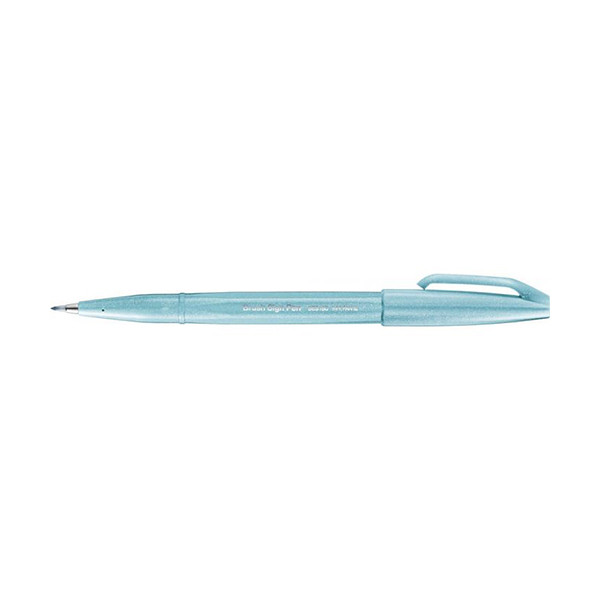 Pentel Sign SES15C brushpen azuurblauw SES15C-S2 210112 - 1