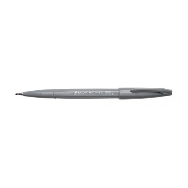 Pentel Sign SES15C brushpen grijs SES15C-N 210100 - 1
