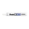 Pentel X100W industriële paint marker wit (3,9 mm rond)