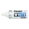 Pentel X100W industriële paint marker wit (6,5 mm rond)