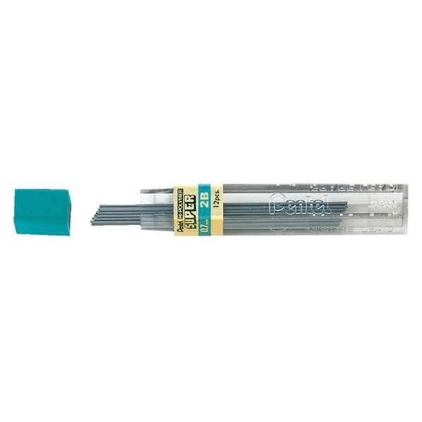 Pentel vulpotlood vulling 0,7 mm B (12 vullingen) P07B 210007 - 1