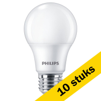 Aanbieding: 10x Philips ledlamp E27 | peer A60 | mat | 3000K | 4.9W (40W)