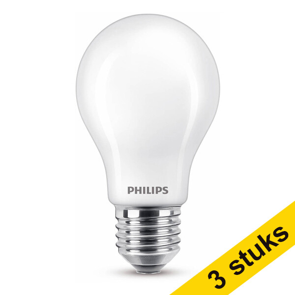 Aanbieding: 3x Philips E27 ledlamp peer mat warm wit 4.5W (40W) LPH02302 Aanbieding: 3x Philips E27 ledlamp peer mat warm wit 4.5W (40W) LPH02302 - 1