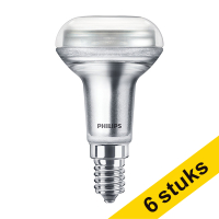 Philips Aanbieding: 6x Philips E14 ledlamp Classic reflector R50 dimbaar 4.3W (60W)  LPH00824