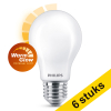 Aanbieding: 6x Philips E27 ledlamp peer WarmGlow mat dimbaar 3.4W (40W) LPH02579 - 1