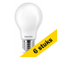 Philips Aanbieding: 6x Philips E27 ledlamp peer mat warm wit 4.5W (40W)  LPH02297