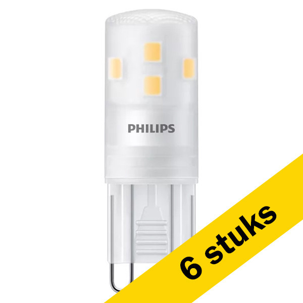 Aanbieding: 6x Philips G9 ledcapsule | SMD | Mat | 4000K | 1.9W (25W) LPH03839 - 1