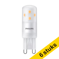 Aanbieding: 6x Philips G9 ledcapsule helder dimbaar 2.7W (25W)