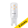 Aanbieding: 6x Philips G9 ledcapsule helder dimbaar 2.7W (25W) LPH03851 - 1