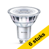 Aanbieding: 6x Philips GU10 ledspot glas 2700K 2.7W (25W) LPH00433 - 1