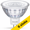 Aanbieding: 6x Philips GU5.3 led-spot dimbaar 4.6W (35W) LPH02620 - 1