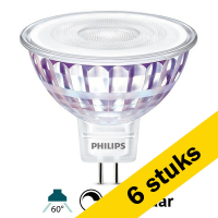 Aanbieding: 6x Philips GU5.3 ledspot | 2700K | dimbaar | 7W (50W) LPH00811