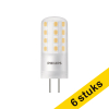 Aanbieding: 6x Philips GY6.35 ledcapsule dimbaar mat 4.2W (40W) LPH03353 - 1
