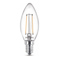 Philips E14 filament ledlamp kaars 1.4W (15W) 929002370101 LPH02423