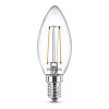 Philips E14 filament ledlamp kaars warm wit 2W (25W)