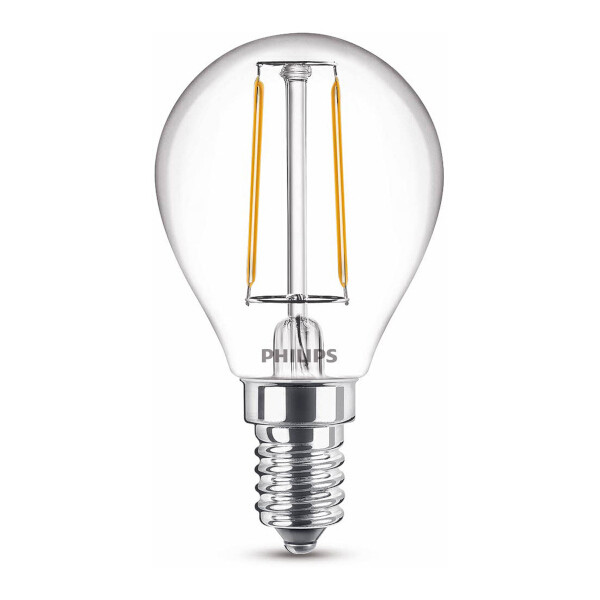 Philips E14 filament ledlamp kogel warm wit 2W (25W) 929001238695 LPH02394 - 1