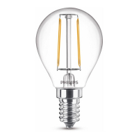 Philips E14 filament ledlamp kogel warm wit 2W (25W) 929001238695 LPH02394