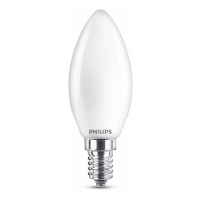 Philips E14 ledlamp kaars mat 4.3W (40W) LPH02425