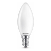 Philips E14 ledlamp kaars mat 6.5W (60W) LPH02427 - 1