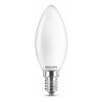 Philips E14 ledlamp kaars mat warm wit 2.2W (25W) 929001345255 LPH02413