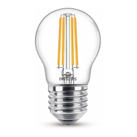 Philips E27 filament ledlamp kogel 6.5W (60W) 929002029055 LPH02374