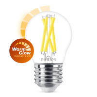 Philips E27 filament ledlamp kogel WarmGlow 5.9W (60W) LPH02547