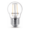 Philips E27 filament ledlamp kogel warm wit 2W (25W)