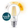 Philips E27 filament ledlamp peer SceneSwitch 7.5W (60W)