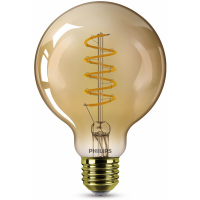 Philips E27 ledlamp globe G93 goud dimbaar 4W (25W) 929002983001 LPH02671