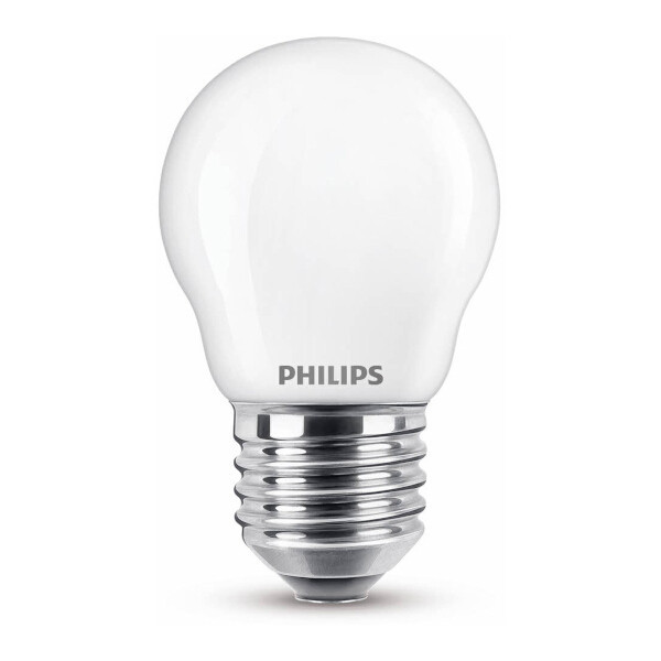 Philips E27 ledlamp kogel mat 4.3W (40W) LPH02362 - 1