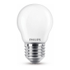 Philips E27 ledlamp kogel mat 4.3W (40W)