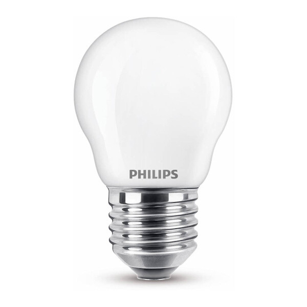 Philips E27 ledlamp kogel mat 6.5W (60W) 929002029255 LPH02358 - 1