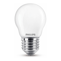 Philips E27 ledlamp kogel mat 6.5W (60W) 929002029255 LPH02358