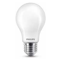 Philips E27 ledlamp peer mat warm wit 4.5W (40W) 929001242955 LPH02296