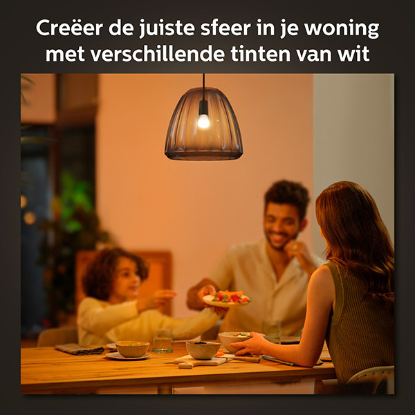 Philips Hue E14 smart lamp kogel P45 wit instelbaar zigbee 2 stuks LPH03366 - 5