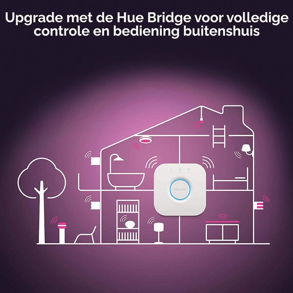 Philips Hue E14 smartlamp kaars C39 wit en RGB instelbaar zigbee LPH02700 - 8