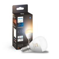 Philips Hue E14 smartlamp kogel P45 wit instelbaar zigbee LPH03367