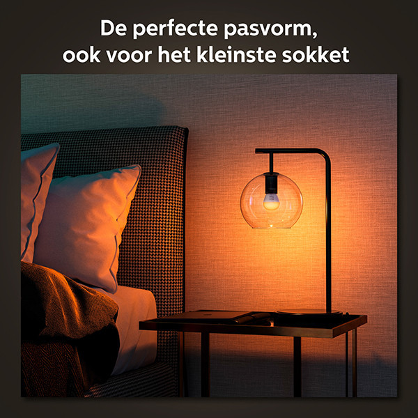 Philips Hue E14 smartlamp kogel P45 wit instelbaar zigbee LPH03367 - 3