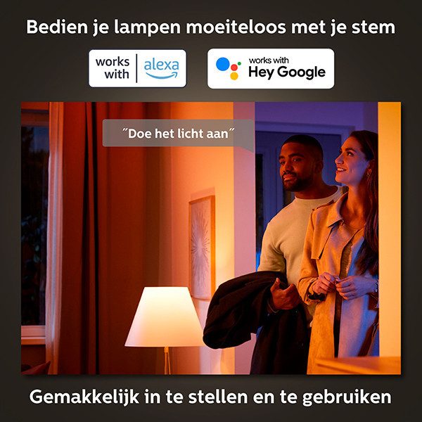 Philips Hue E14 smartlamp kogel P45 wit instelbaar zigbee LPH03367 - 6
