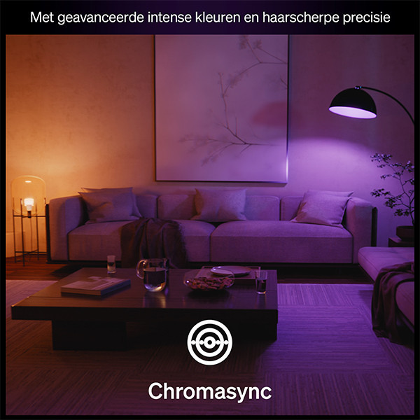 Philips Hue E27 smart lamp wit en RGB instelbaar zigbee LPH04282 - 6