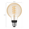 Philips Hue E27 smart lamp wit instelbaar zigbee LPH02737 - 3