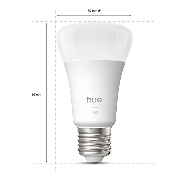 Philips Hue E27 smart lamp wit zigbee LPH04274 - 2