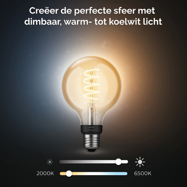 Philips Hue E27 smartlamp wit instelbaar zigbee LPH02737 - 4