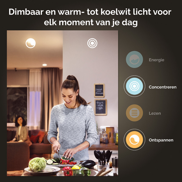 Philips Hue E27 smartlamp wit instelbaar zigbee LPH02737 - 6